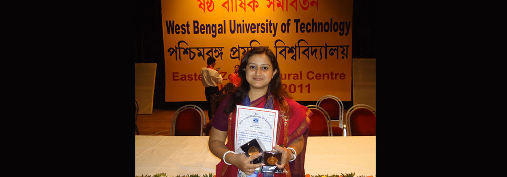 Surupa Dutt University Gold Medalist MCA 2010